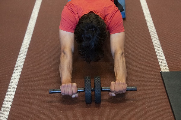 Athlete training on running track at HPSNZ